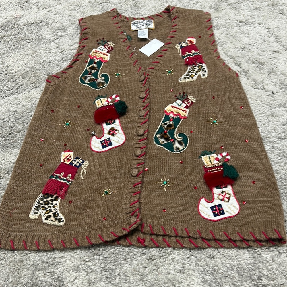Heirloom Collectibles Vintage Christmas Vest